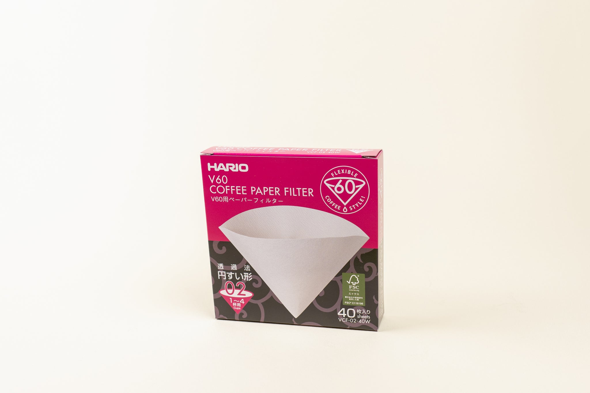 HARIO - V60 Paper Filter (pack of 60)
